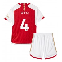Arsenal Ben White #4 Replica Home Minikit 2023-24 Short Sleeve (+ pants)